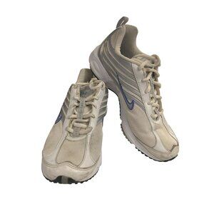 Nike Air 312932 Air Impel II Women Size 9 White silver Mesh Sneakers Shoes